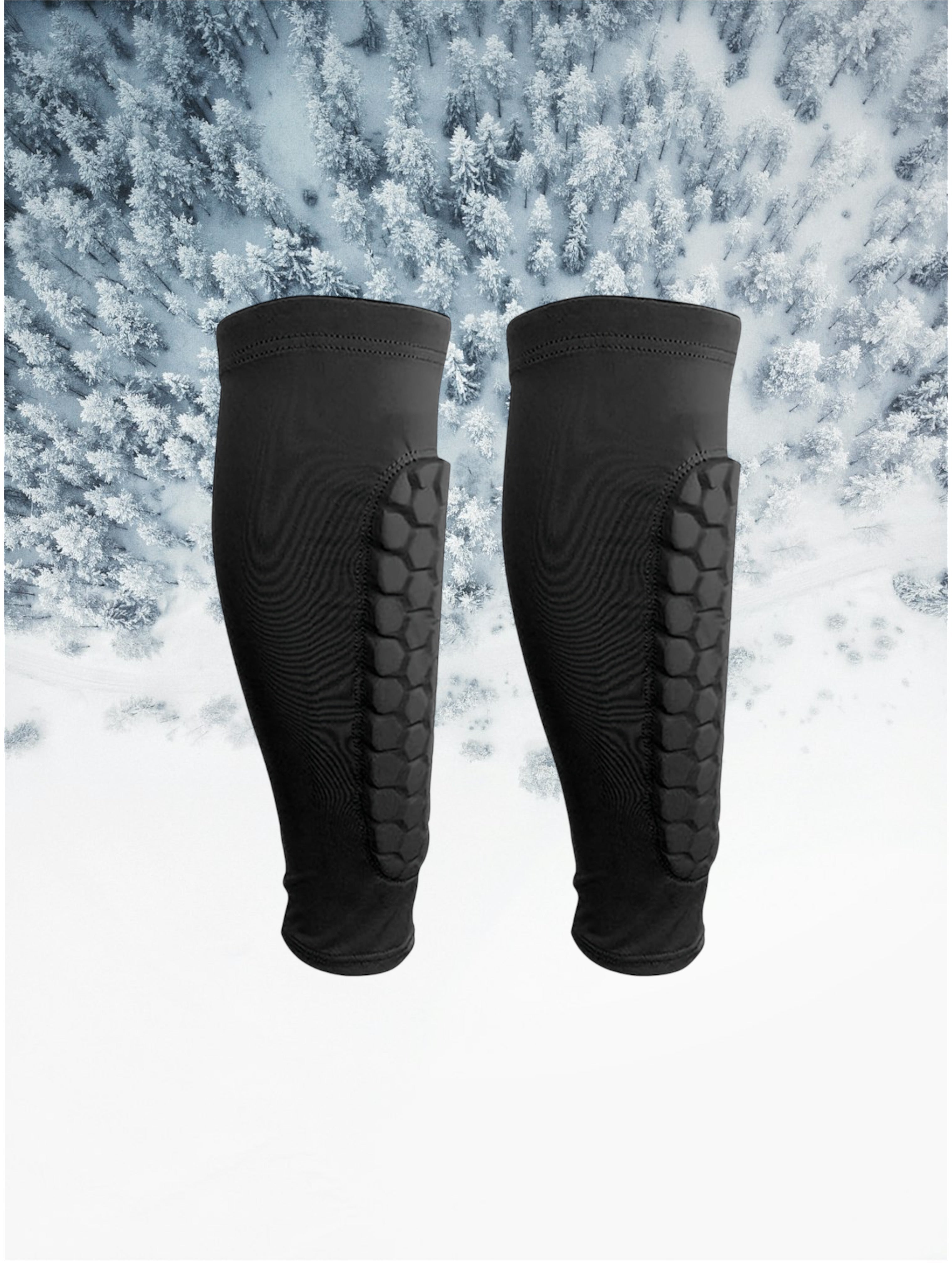 Serenosole™ SkiShield Ski Guard Socks | Keeps your shins comfy and bruise-free | Coziest Ski Protection 2024