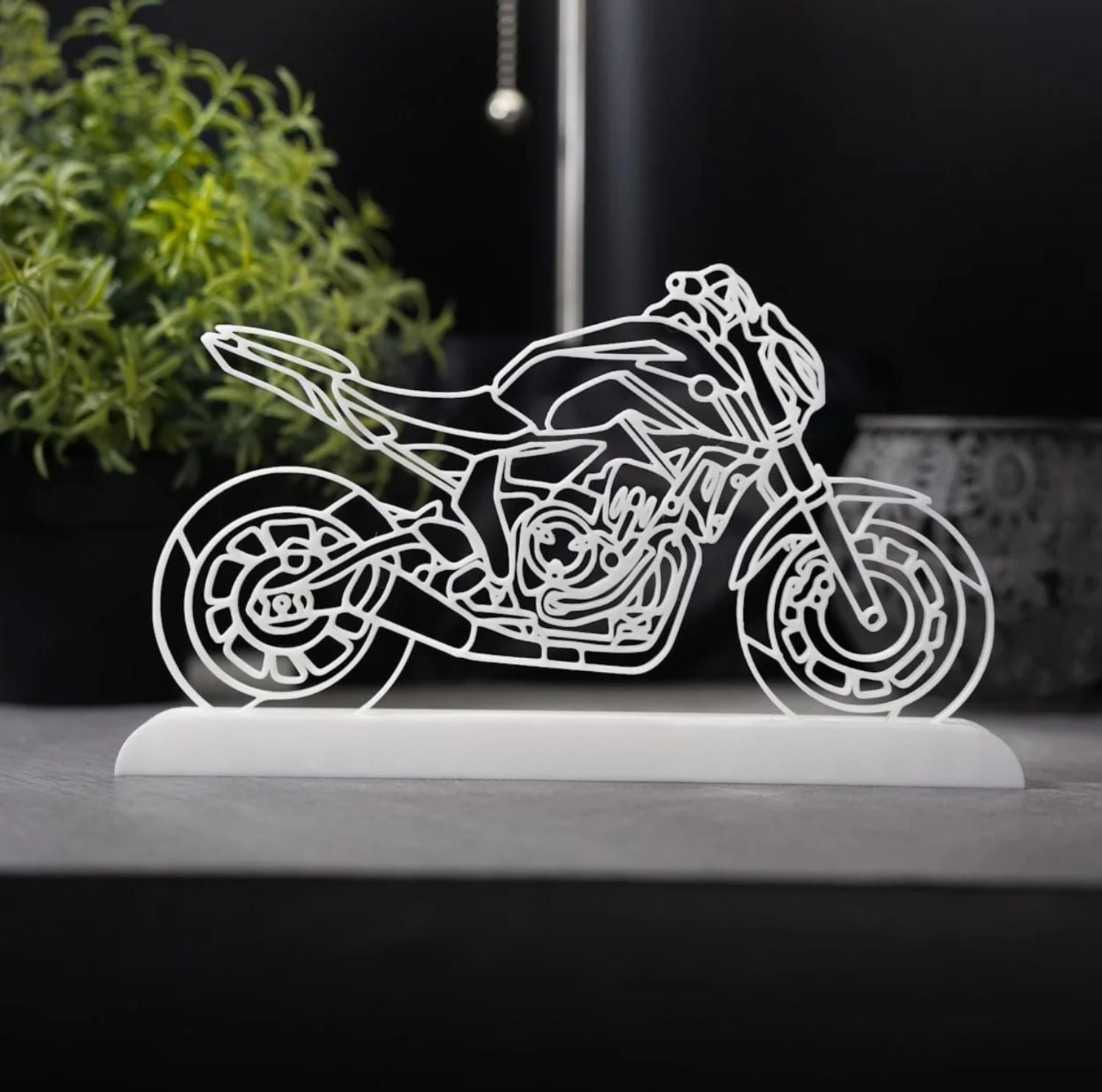 Serenosole™ MotoVibe Motorcycle Figure | Sleek, high-quality piece that’ll make any biker’s heart race | Perfect Bike Figurine 2024