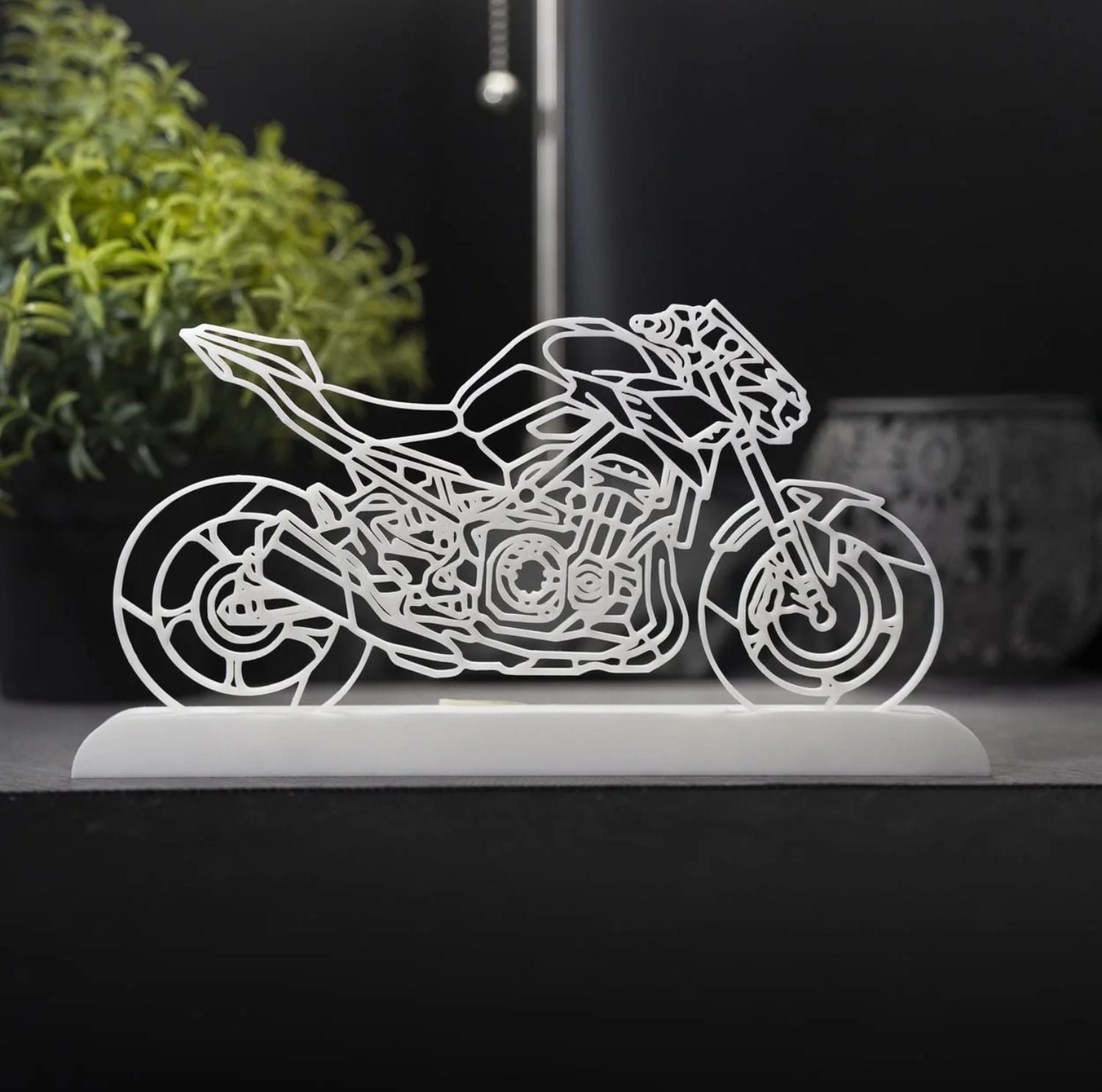 Serenosole™ MotoVibe Motorcycle Figure | Sleek, high-quality piece that’ll make any biker’s heart race | Perfect Bike Figurine 2024